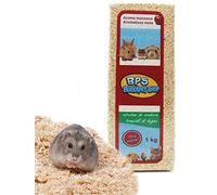 BPS Virutas de Madera Lecho Higienico para Mascotas Serrín para Gato Animales Pequeños Hámster Conejo Loro Ardilla Erizo Diferent Pack (1 Kg, Aromo Manzana) BPS-4052