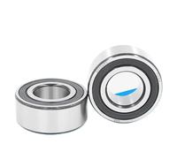 BPTPEVENZY 1 rodamiento de Bolas de Contacto Angular de Doble hilera 3000 3001 3002 3003 3004 3005 3006 3007a-2rs.(3006-2RS 30X55X19)