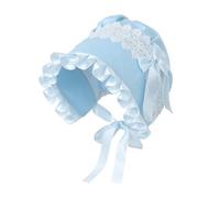 BPURB Gorra de mafia victoriana para mujer, gorro de peregrino, accesorio de disfraz colonial