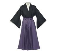 BPURB Kimono tradicional japonés Yukata Samurai Artes Marciales Hakama Uniforme Judo Aikido Kendo Bata Anime Cosplay