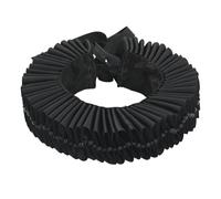 BPURB Renaissance Elisabelthan - Cuello con volantes y cuello de payaso, Estilo D-negro, Talla única