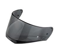 BPZIDE Visera del Casco, Compatible con L-S-2 Ff390 Breaker Full Full Motoccycle Helmet Reemplazo De Lente con Orificios De Película Anti-Niebla Visera De Humo De Plata Transparente (Color : Smoke)