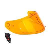 BPZIDE Visera del Casco, Compatible con MT-V-12 Helmet Shield Compatible con MT Stinger Helmet y MT Thunder 3/3SV Helmet MT Piezas de Repuesto (Color : Giallo)
