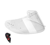BPZIDE Visera del Casco, Compatible con MT-V-12 Helmet Shield Compatible con MT Stinger Helmet y MT Thunder 3/3SV Helmet MT Piezas de Repuesto (Color : Clear A)