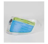 BPZIDE Visera del Casco, Lente De Vidrio De Casco De Motocicleta Compatible con Virtue-903 Visor De Casco De Motocicleta De Cara Completa Flip Up Moto Bike Casco Lente 3 Colores(Clear)