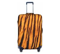 bqabhu Funda para maleta de equipaje con diseño de Dios egipcio Anubis con escorpión, protección elástica y elegante, Hermosa piel de tigre, M, Funda para equipaje