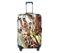 bqabhu Icon for Rome Italy - Funda para maleta de equipaje, protección elástica, elegante funda para maleta, Hermosa jirafa, L, Funda para equipaje