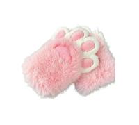 BQDPYZBD Guantes de Garra Patas Fursuit, Garras Peludas, Disfraces Exposición Cosplay, Guante Pata Gato-Almohadilla Polvo Negro