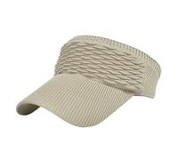 BQDPYZBD Sombreros para el Sol Anti-UV Mujer, Gorras Superiores Vacías Transpirables Hombres, Correr, Viajar, Playa, Deporte, Sombrero Al Aire Libre-Beige