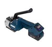 BQFAFA Máquina flejadora de fusión en Caliente portátil de Mano, Herramientas de Embalaje eléctricas/400 Piezas Pueden agruparse, batería de 2000 mAh, Ancho de flejado 13-16 mm for PP/Pet