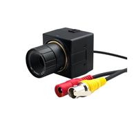 BQHHWTZ Mini cámara de protección de seguridad POE H265 con lente CS fija de 12 16 25 mm P2P IP BNC Port Cámara industrial