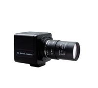 BQHHWTZ Mini zoom manual 3 4 5 8MP IP Cámara 5 mm 6 mm lente metal inspección industrial cámara de seguridad videovigilancia