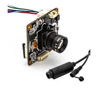 BQHHWTZ Módulo de cámara IP 3MP 25FPS Mini POE48V Webcam 12mm 26 grados M12 Lente de seguridad HD Red Cámara de seguridad Junta