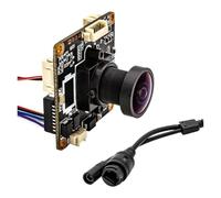 BQHHWTZ Módulo de cámara IP de 3 MP 25 FPS, mini placa de cámara de red POE48V, gran angular, 1 mm, 146 grados, lente M12, cámara web de seguridad HD