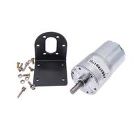BQHHWTZ Motor de CC GA37RG con soporte de motor, motor de engranajes eléctricos de alto torque, soporte de montaje de 12 V 24 V