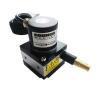 BQHHWTZ Potenciómetro deslizante de cuerda de tracción de 4000 mm, sensor de remolque de posición lineal codificador transductor de cadena