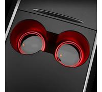 Bqieai 2PCS Coche 7 Colores LED luminiscente Taza Almohadilla, para Audi A1 A2 A3 A4 A5 A6 A7 A8 Posavasos Antideslizante Impermeable Interior Accesorios