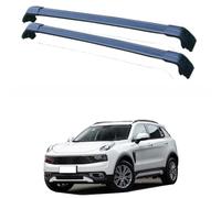 Bqieai 2PCS Coche Aluminio Bacas portaequipajes, para Lynk & Co 02 SUV 2018-2025 Techo Rieles Bastidores Transversales Car estilismo Accesorios,B