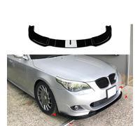 Bqieai Coche ABS Alerón Parachoques Delantero lip, para BMW 5 Series E60 E61 M Sport 2005-2010 Spoiler Labio Divisor Lip Mentón Anti choques ProteccióN Accesorios