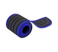 BQKCD Protector de Parachoques Trasero para Ford Transit | Tourneo Custom 2023-2024 2025, Protectora de Umbral de Puerta de Maletero Resistente al Desgaste y a los Arañazos,104cm*9cm-C/Blackblue