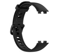 BQKTCBUAX Correa compatible con Fit For Huawei Band 8, repuesto de silicona, pulsera de reloj inteligente compatible con Fit For Huawei Band 8, accesorios de correas(Black)