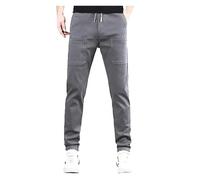 BQLFPOIHP Mencomfy Cargo Pants, Mencomfy - High Stretch Multi-Pocket Cargo Pants, Waterproof Cargo Pants(Grey,XS)