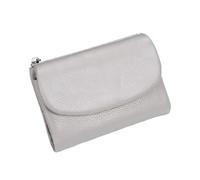 BQLFPOIHP Unisex Leather Wallet, Genuine Leather Coin Purse, Small Compact Bifold Pocket Purse with Credit Card Holder, Genuine Wallet(Grey)