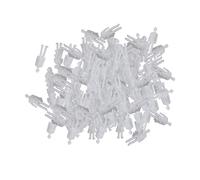 BQLZR 100 Piezas Nuevas Figuras Ferroviarias Modelo Blanco No Pintadas en Escala 1:100 para Maquetas de Trenes y Estaciones