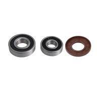 BQLZR 2,75x1,26x0,7 pulgadas rodamientos de tina para lavadora de carga frontal y anillo de sellado reemplazo negro para 1267489 AH3522855