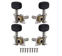 BQLZR 2R2L Tuning Peg Machine Head sintonizadores para Ukulele 4 Cuerdas Guitarra