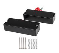 BQLZR 5 cuerdas Humbucker Neck Pickup para Guitarra Bajo Eléctrico Pack de 2