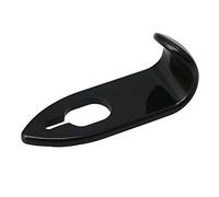 BQLZR 61 x 20 x 26 mm de plástico para saxofón pulgar, soportes para pulgar, soporte para saxofón Alto/Soprano/Tenor, piezas de música negro Accesorios