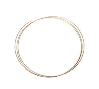 BQLZR Cable de latón dorado para mandolina, banjo, caja de puros, guitarra, 1,5 mm