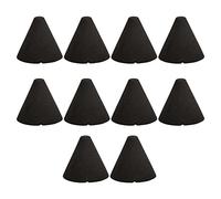 BQLZR Cono de disparador piezoeléctrico para percusión de tambor electrónico, 3,5 x 3,7 cm, 10 unidades