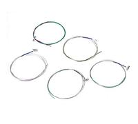 BQLZR Cuerdas Guzheng de tipo profesional de alambre de acero (#1-#5), un paquete de 5