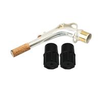 BQLZR E-flat - Tapones para saxofón alto bañados en plata, 24,5 mm de diámetro y tapones finales, paquete de 3
