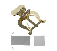 BQLZR Golden Trombone - Soporte de sujeción para lira de marcha con kit de bolsa de almacenamiento