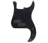 BQLZR Kit de golpeador de bajo precableado para bajo, color negro