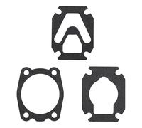 BQLZR Kit de reparación de válvula de compresor de aire, placa superior e inferior, color negro