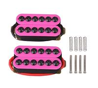 BQLZR morado alta salida imán de cerámica Invader Humbucker para guitarra eléctrica Cuello Puente Pastillas Set