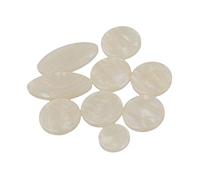 BQLZR Nuevos botones de pl¨¢stico Inlays 1 Set para Saxof¨®n Alto