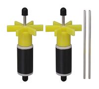 BQLZR Piezas de filtro amarillas de 16 mm para impulsor de filtro de repuesto de acuario paquete de 2