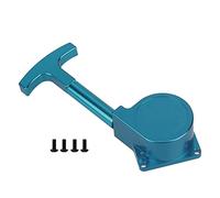 BQLZR R020 - Arrancador de coche RC de aleación de aluminio azul para 18 piezas de repuesto para motor Nitro