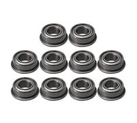 BQLZR Silver MF105ZZ - Rodamientos de bolas con doble blindaje (5 x 10 x 4 mm, 10 unidades)