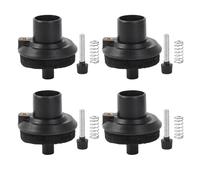 BQLZR Soporte de goma para batería Hi-Hat para platillos de 5,5 x 6,3 x 2,2 cm, para paquete fijo de 4