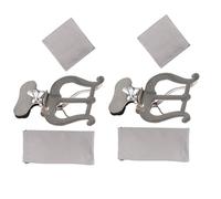 BQLZR Soporte de lira de trombón de 11,4 x 8,9 cm, 2 unidades