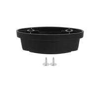 BQLZR Soporte para maleta de equipaje de viaje con pernos laterales, espaciado de agujeros de 1.2 pulgadas, color negro tipo E, M4231205025