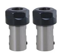 BQLZR Varilla de extensión de 12 mm, soporte para portabrocas de eje de motor, fresado CNC, tipo A, ER20, paquete de 2
