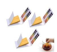 BQRKOTM 240 Piezas Tiras De Ph, Tiras Reactivas De Valor De Ph, Tiras Ph Piscina Rango De Medición 1-14, Papel Tornasol, Papel Indicador, Para Adecuado Para Uso Doméstico, De Laboratorio Y Escolar