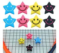 BQRKOTM 8 Piezas Antivibrador Raqueta Tenis, Amortiguador Para Cuerdas De Tenis, Amortiguador De Tenis,Amortiguador De Vibración En Diseño Antivibradores Para Jugadores De Tenis